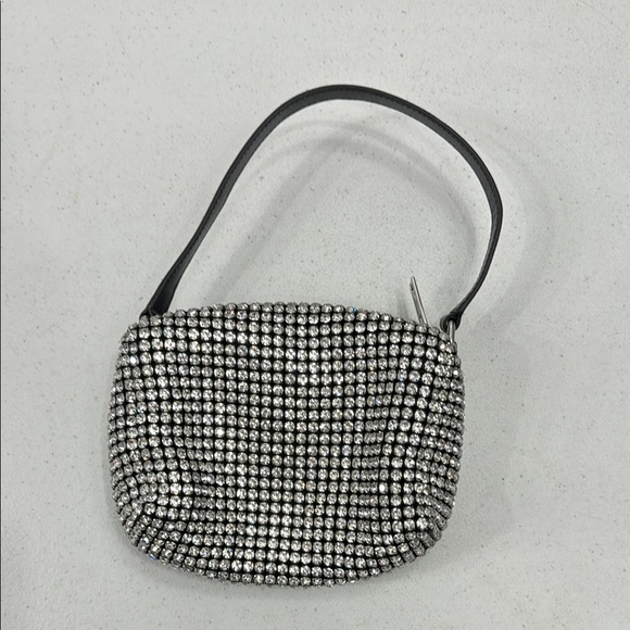 NWOT Alexander Wang Medium Rhinestone Pouch - Picture 4 of 9